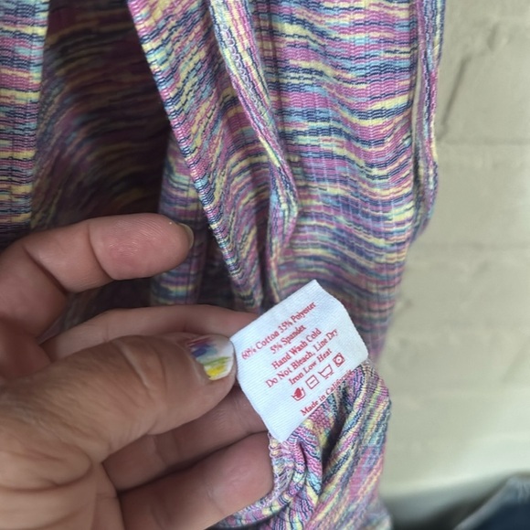 Lisa Says Gah dress Lucille Long Sleeve Wrap style Berry Size Small - Picture 6 of 8